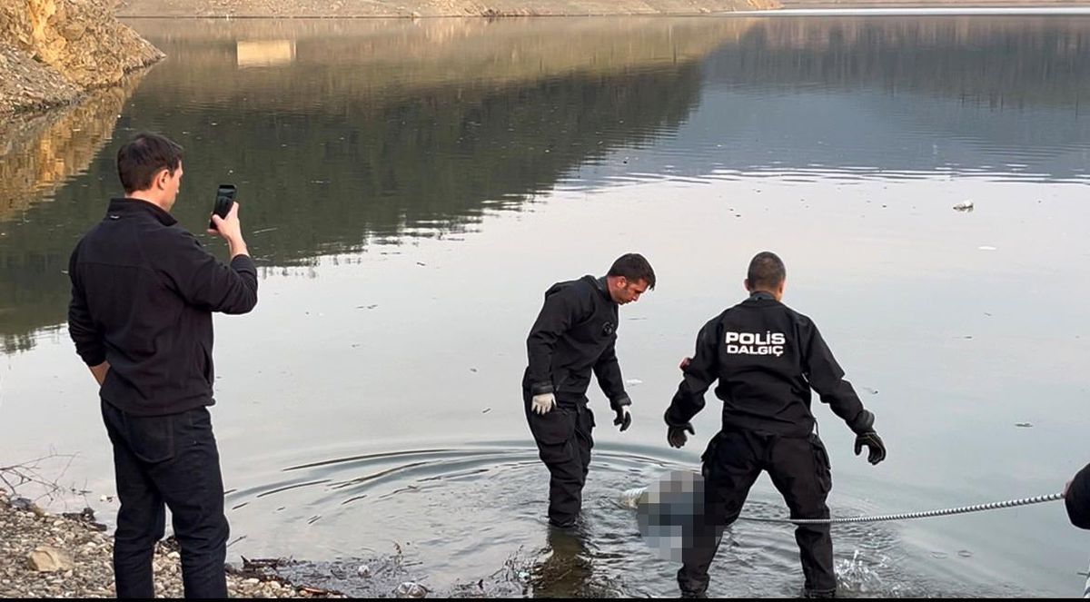 Bursa'da barajda erkek cesedi bulundu