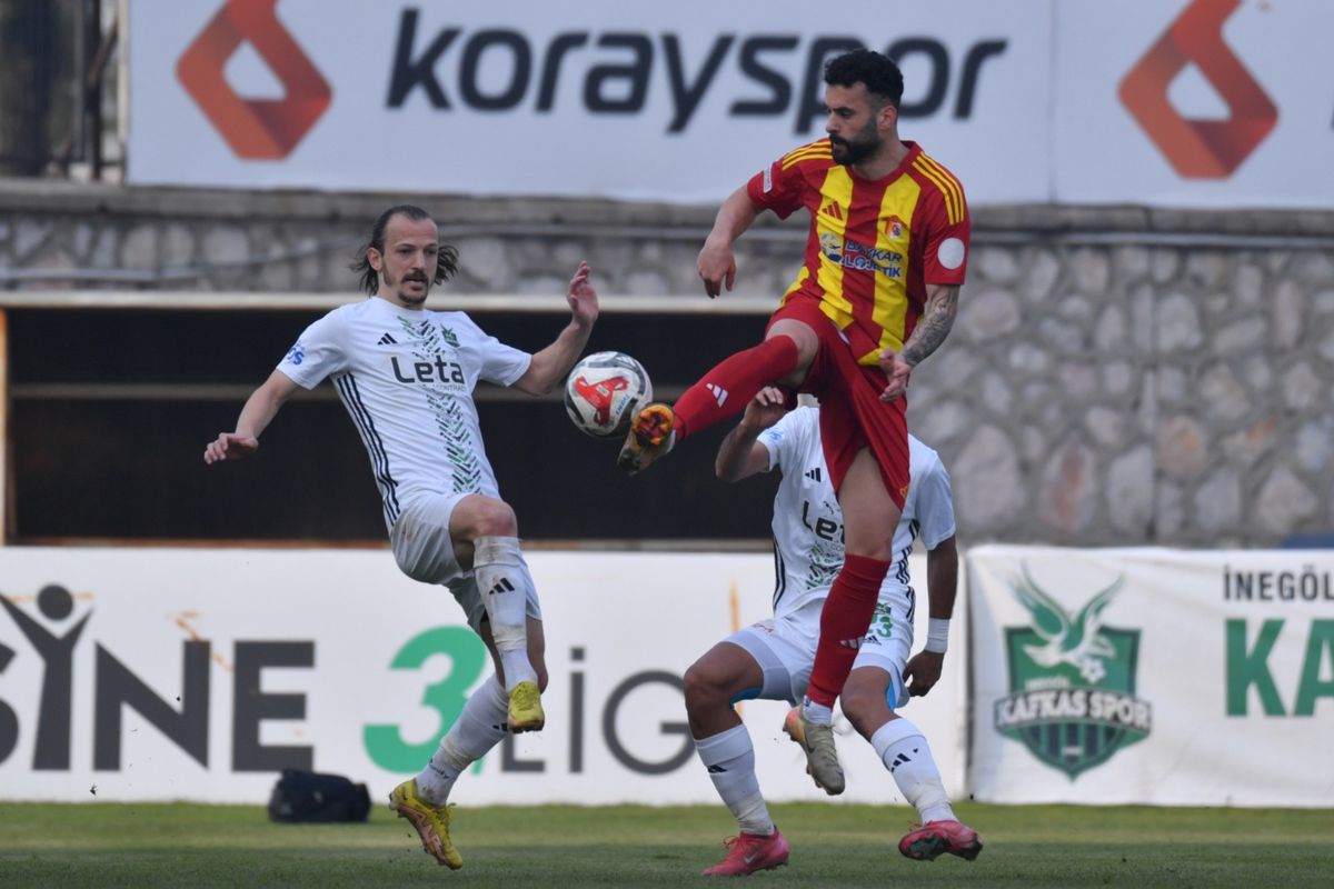 İnegöl Kafkasspor, Çorluspor 1947'yi 3-2 mağlup etti