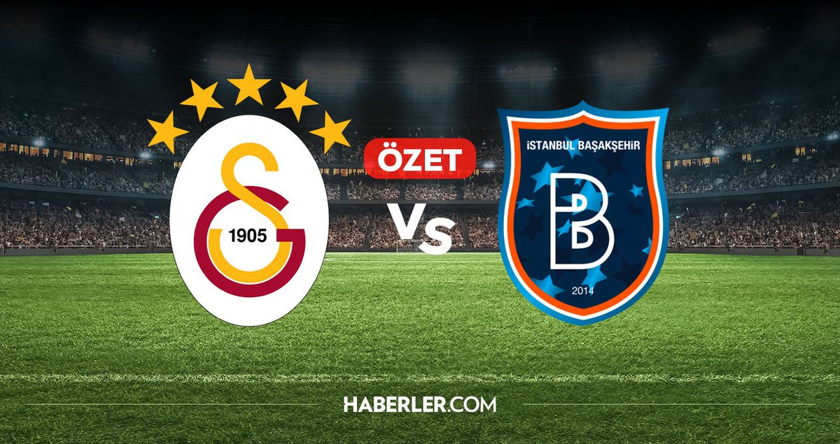 Galatasaray Başakşehir maç özeti ve golleri! (ÖZET) Galatasaray Başakşehir kaç kaç bitti, golleri kim attı?