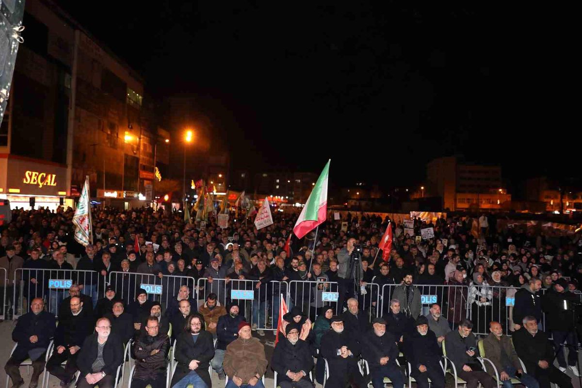 Iğdır'da Dünya Kudüs günü programı: İsrail ve ABD'ye tepki