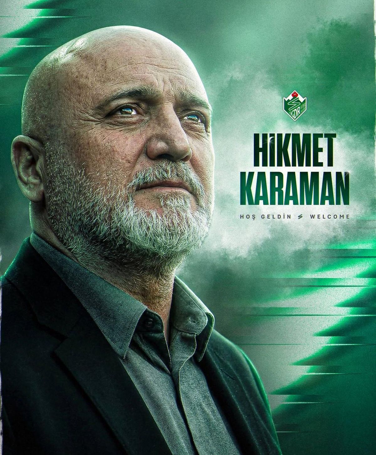 Iğdır FK'da teknik direktörlük görevine Hikmet Karaman getirildi