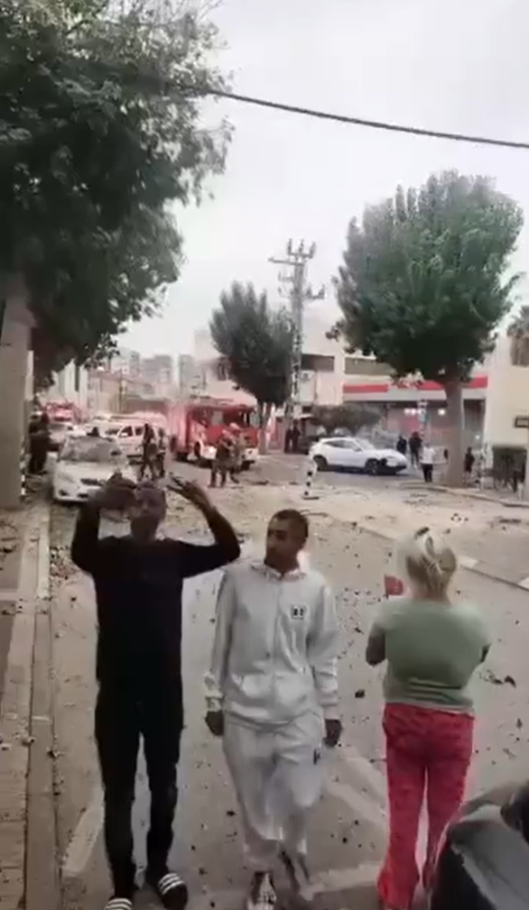 Ракета, запущенная из Ирана, попала прямо в город Эйлат на юге Израиля