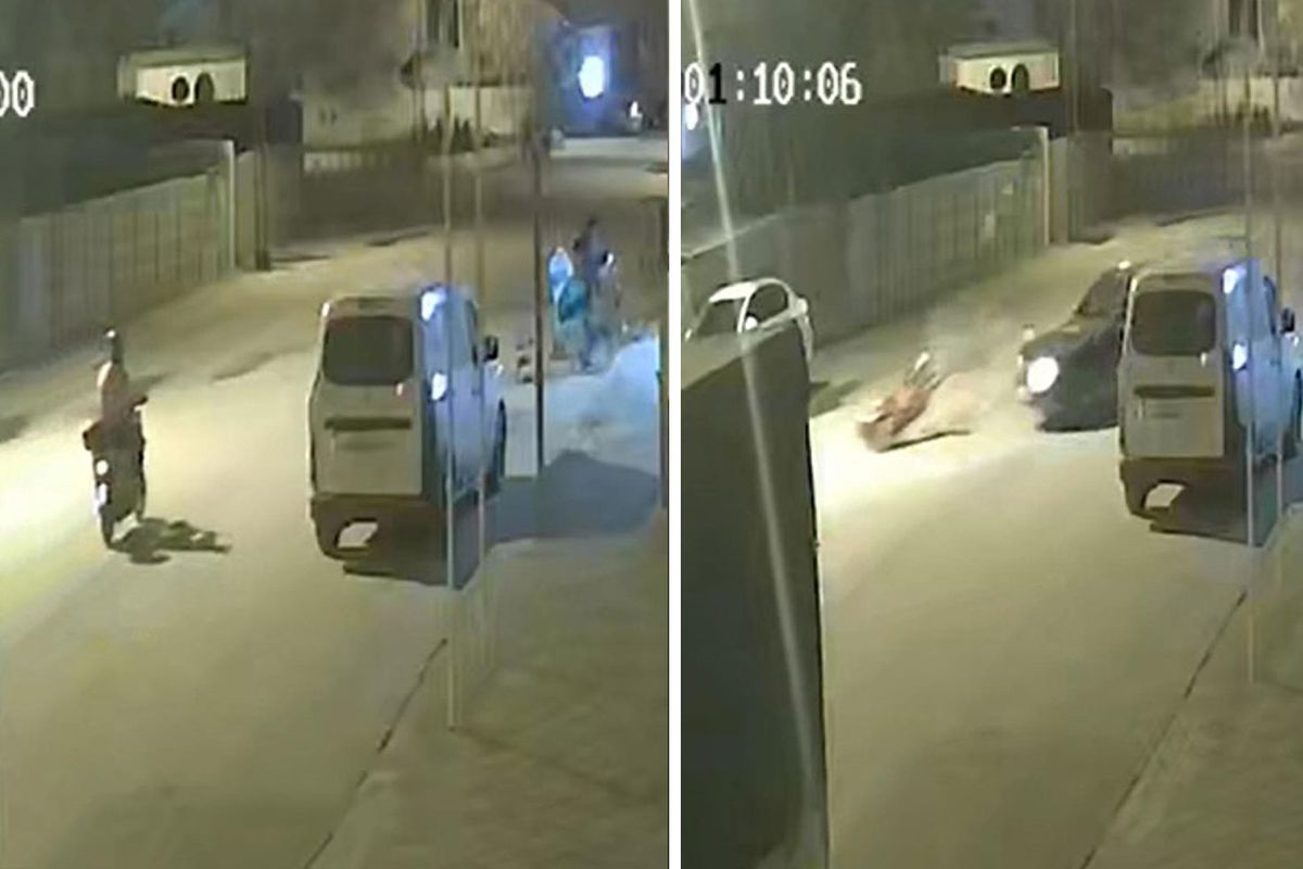 Polisten kaçarken motosikletli işçiye çarptı, belediye başkanın oğlu çıktı