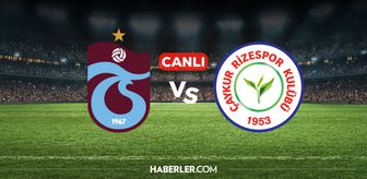 Trabzonspor Rizespor CANLI nereden izlenir? Trabzonspor Rizespor maçı hangi kanalda, nereden izlenir?
