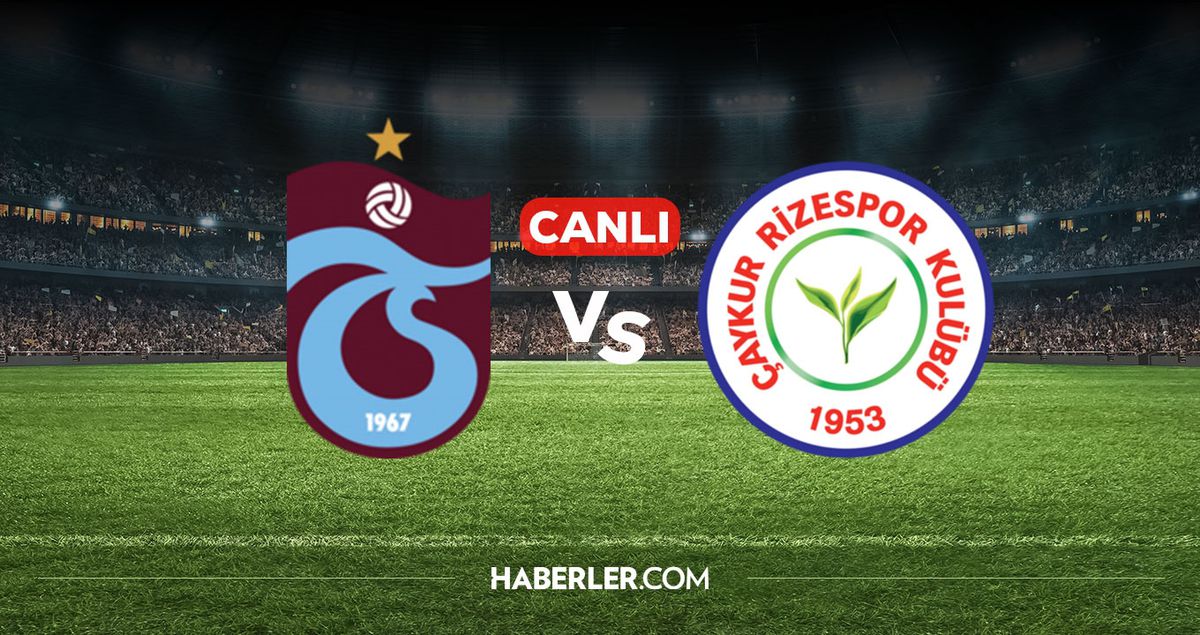 Trabzonspor Rizespor CANLI izle! Trabzonspor Rizespor maçı hangi kanalda, nereden izlenir?