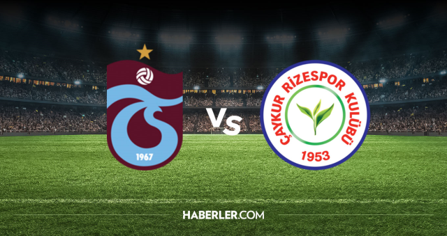 Trabzonspor Rizespor CANLI nereden izlenir? Trabzonspor Rizespor maçı hangi kanalda, nereden izlenir?
