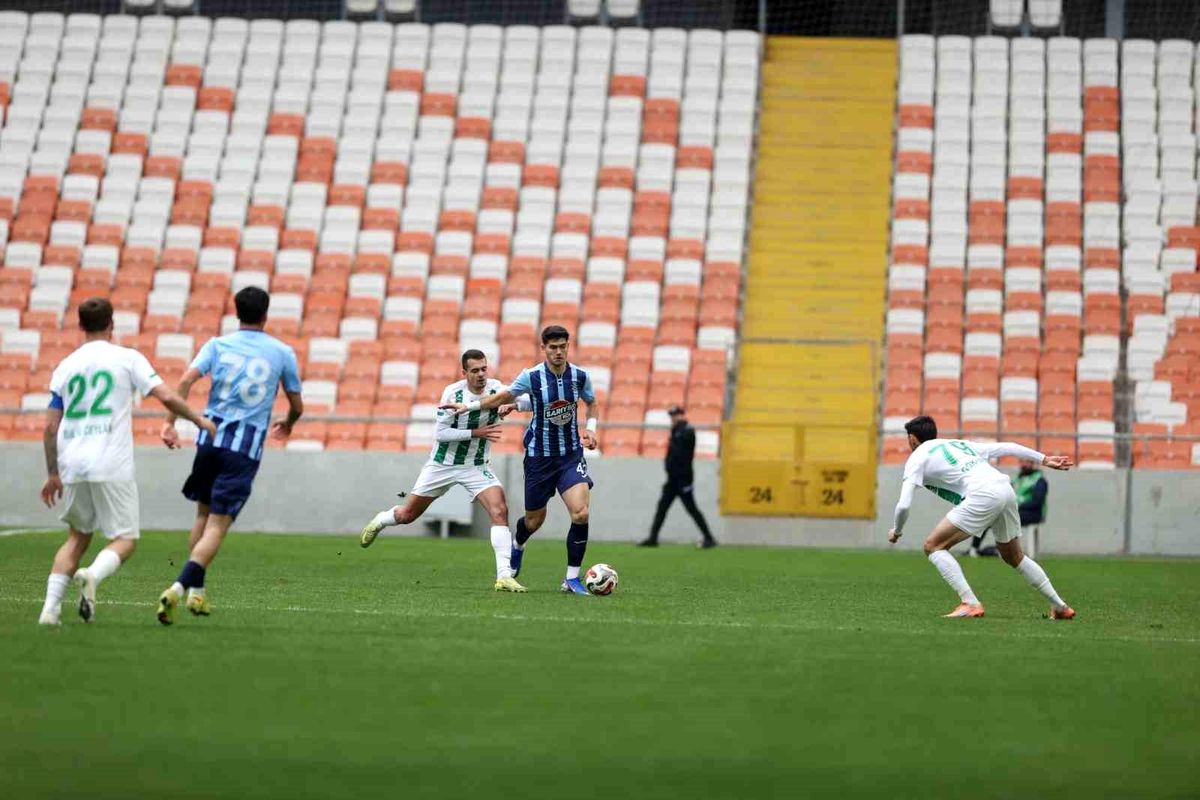 Trendyol 1. Lig: Adana Demirspor: 1 Serik Spor: 4