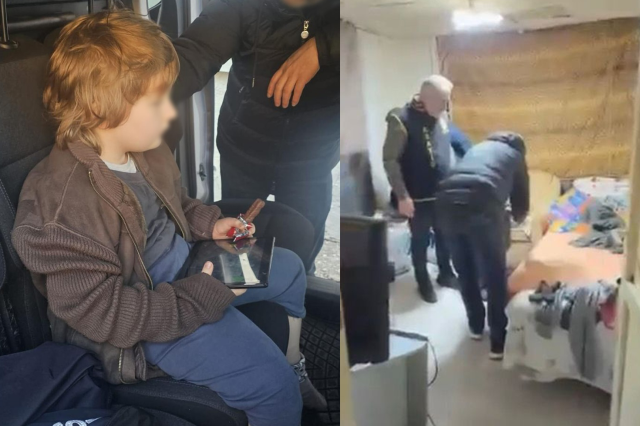The child kidnapped by the Turkish father from his German girlfriend was found in a dilapidated house where he was held for 7 years