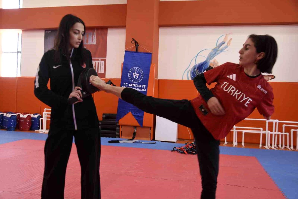 Bitlisli taekwondocu Nurcihan Ekinci'nin hedefi 2032 Paralimpik Oyunları