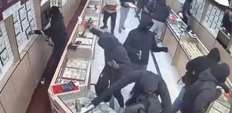 Her şey 1 dakikada oldu! 75 milyon liralık dev soygun kamerada