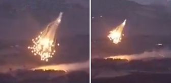 İsrail, Lübnan'a fosfor bombası attı