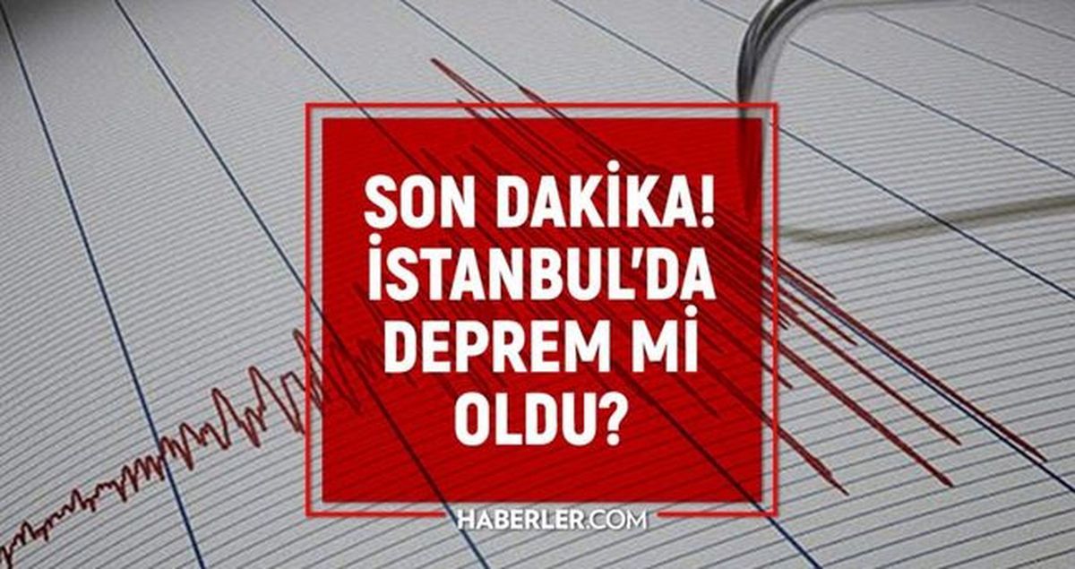 İstanbul'da deprem mi oldu? SON DAKİKA! 15 Mart İstanbul'da az önce nerede deprem oldu?