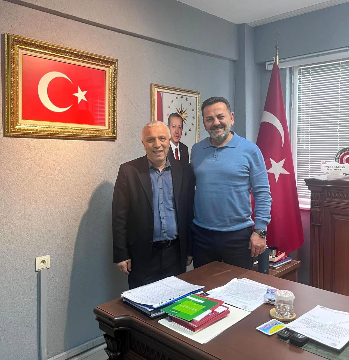 Bilecik'te Şehit Yakını Suat Güner, Aile ve Sosyal Hizmetler İl Müdürü ile Buluştu