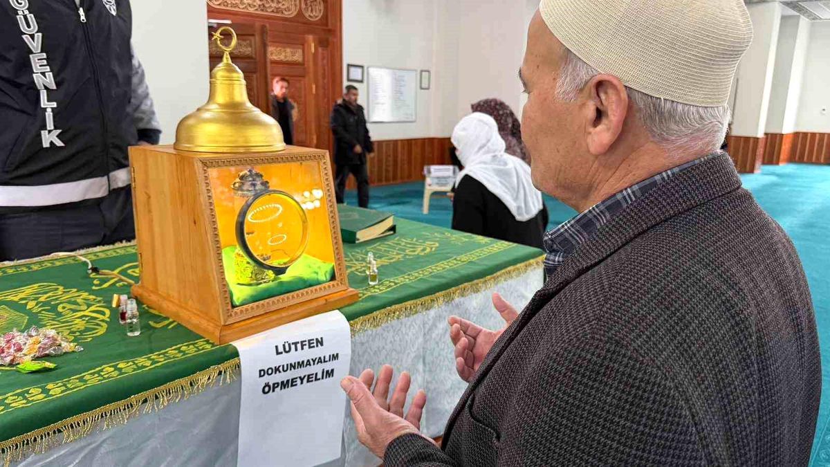 Adıyaman'da Sakal-ı Şerif'e büyük ilgi