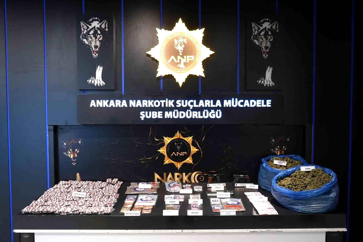 Ankara'da uyuşturucu operasyonu: 29 kişi tutuklandı