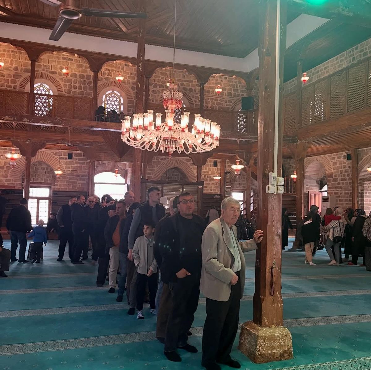 Beypazarı'nda Sakal-ı Şerif tarihi camide ziyarete açıldı
