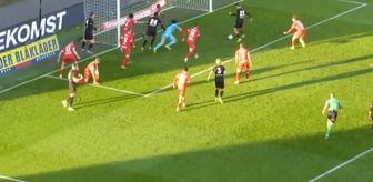 Boş kaleye gol atamadı