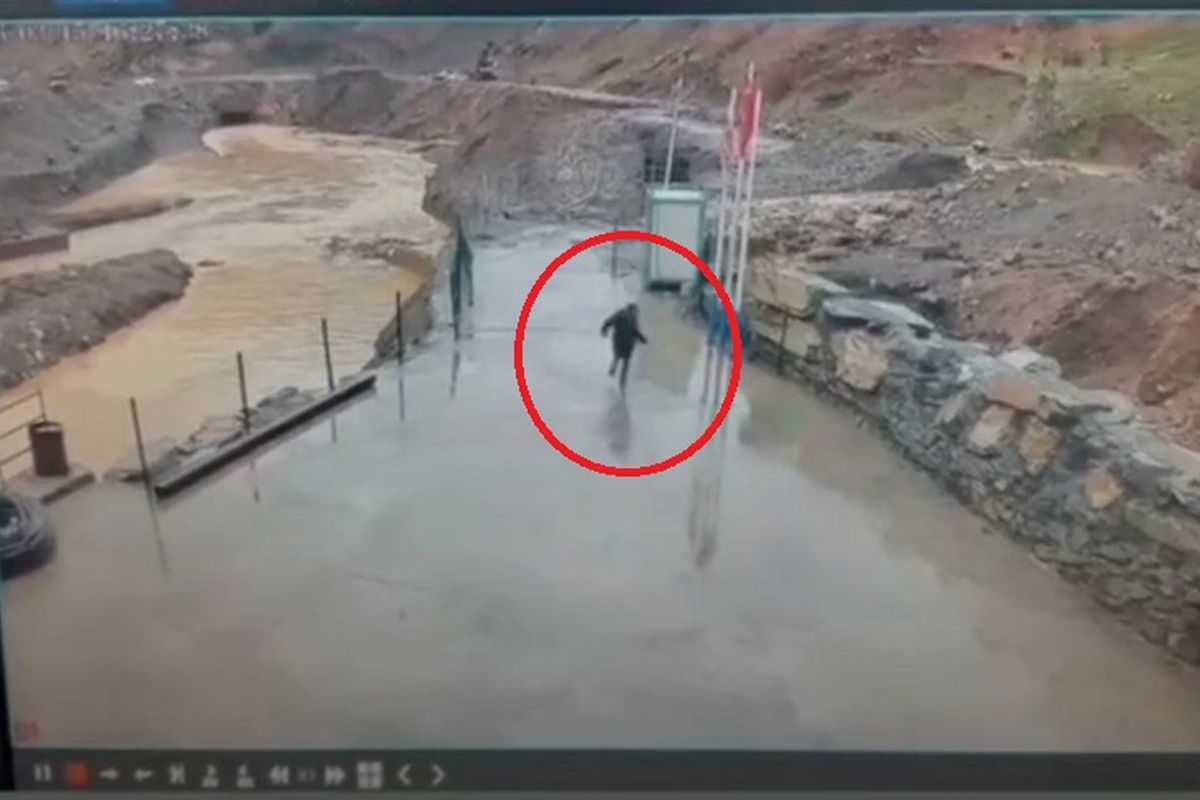 Görüntü Şırnak'ta kaydedildi: Ölümden kaçış anı anbean kamerada