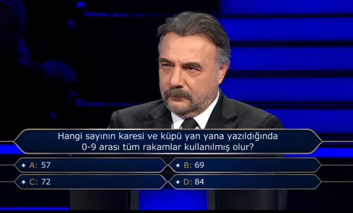 Hangi sayının karesi ve küpü yan yana yazıldığında 0-9 arası tüm rakamlar kullanılmış olur?
