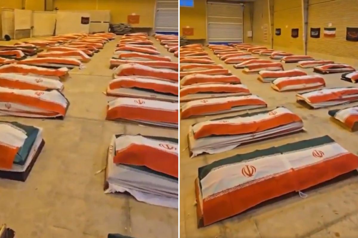 Hint Okyanusu'ndan ölen İranlı denizciler son yolculuklarına uğurlanıyor