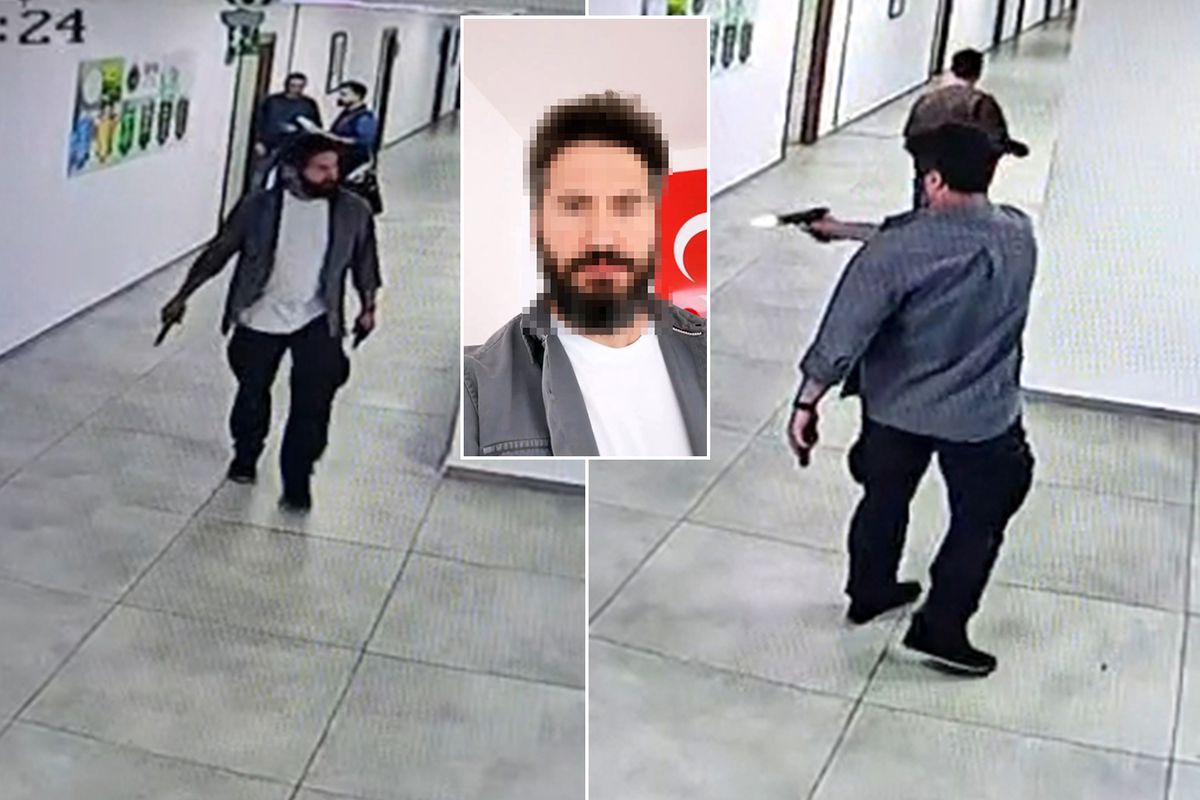 Kaymakamlık saldırganı katliama gelmiş! Görüntülerdeki detaya dikkat