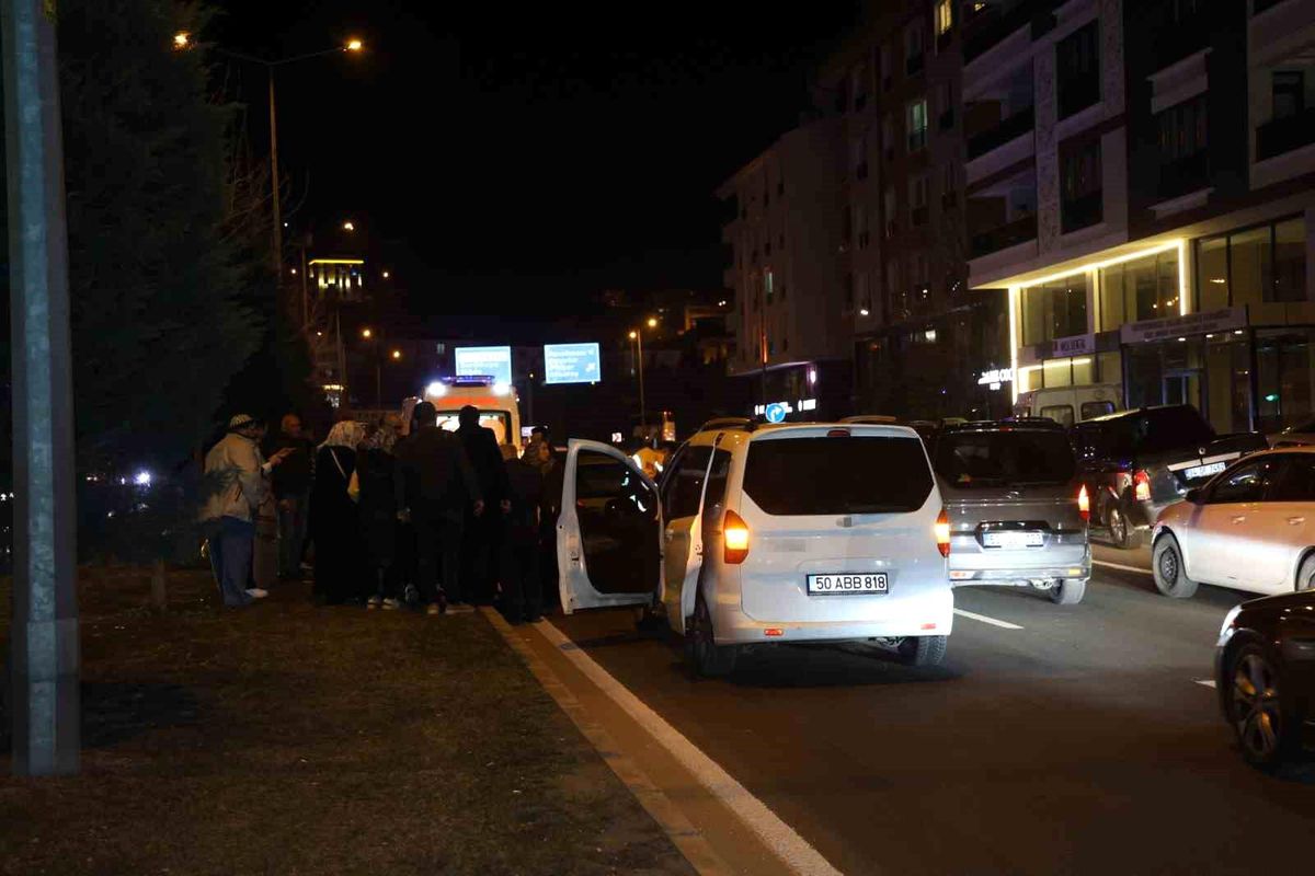 Nevşehir'de zincirleme kaza: 2 yaralı