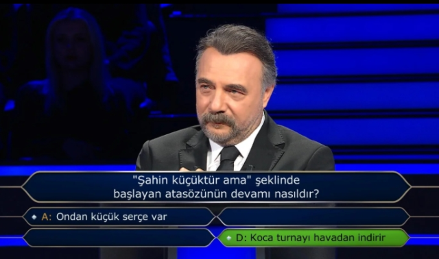 'Şahin küçüktür ama' şeklinde başlayan atasözünün devamı nasıldır?