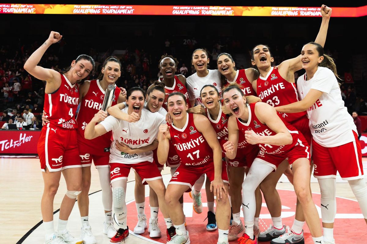 A Milli Kadın Basketbol Takımı, 2026 Dünya Kupası'nı garantiledi