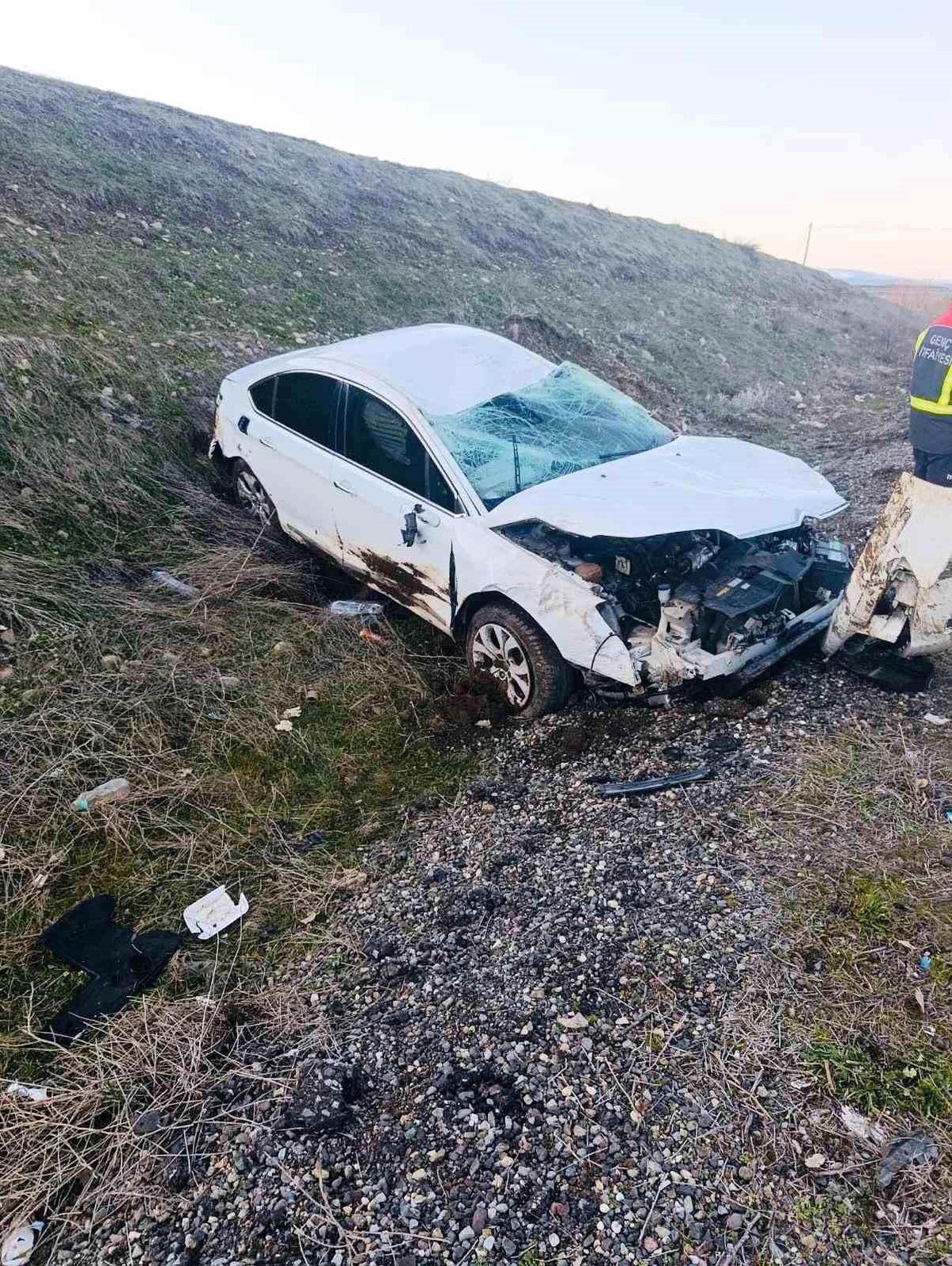 Bingöl'de trafik kazası: 1 yaralı