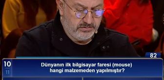Dünyanın ilk bilgisayar faresi (mouse) hangi malzemeden yapılmıştır?