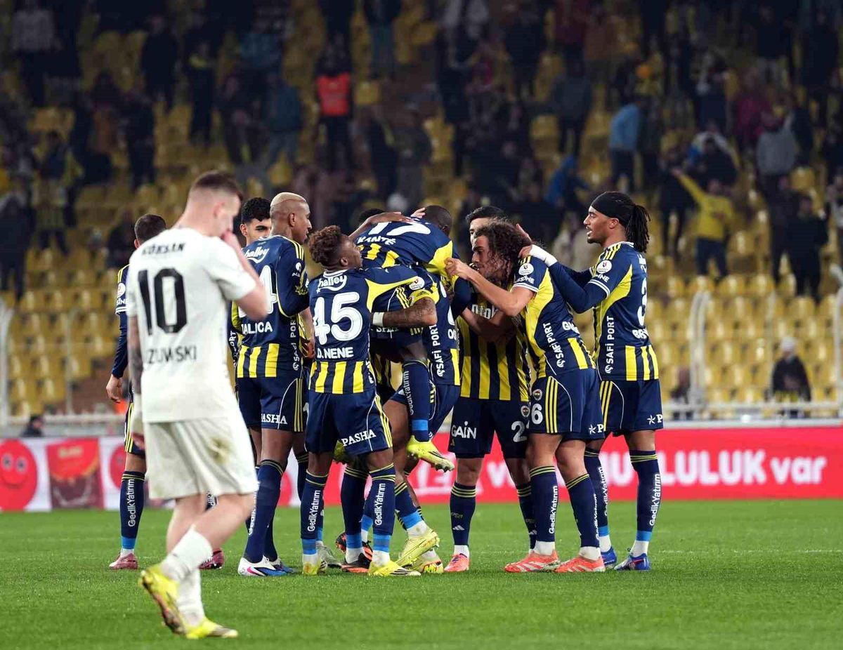 Fenerbahçe, Gaziantep FK'yı üst üste 12. kez mağlup etti