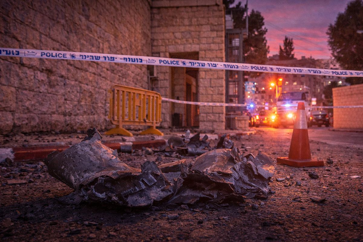 İran'dan füze misillemesi: Şarapneller İsrail Başbakanlık Ofisi'nin yakınına düştü