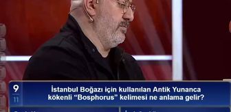 İstanbul Boğazı için kullanılan Antik Yunanca kökenli 'Bosphorus' kelimesi ne anlama gelir?