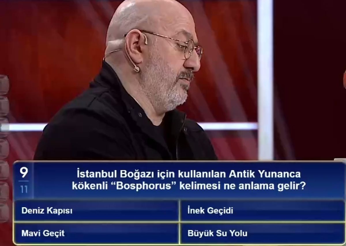 İstanbul Boğazı için kullanılan Antik Yunanca kökenli "Bosphorus" kelimesi ne anlama gelir?