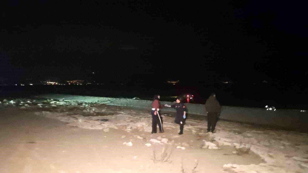 İznik Gölü'ne uçan otomobilde can pazarı