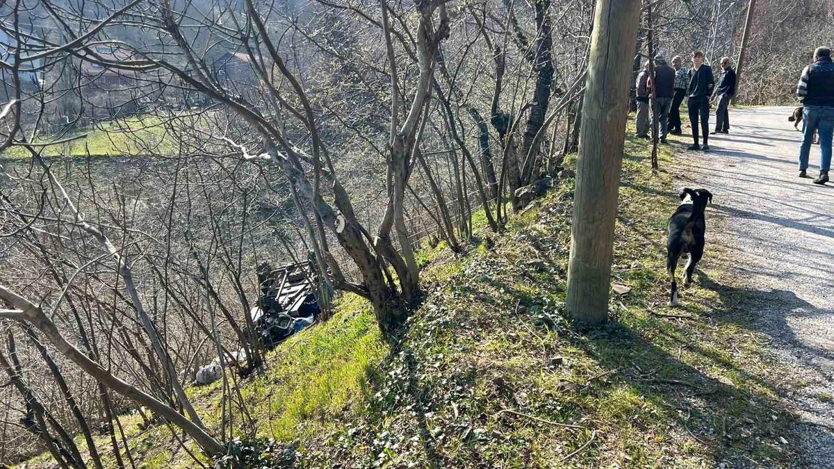 Kastamonu'da "patpat" şarampole yuvarlandı: 2 yaralı