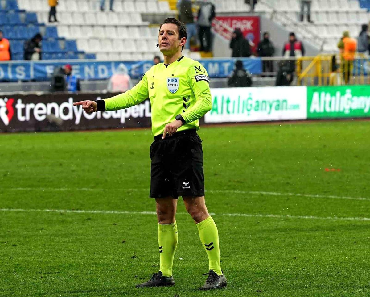 Kayserispor-Karagümrük maçını Halil Umut Meler yönetecek