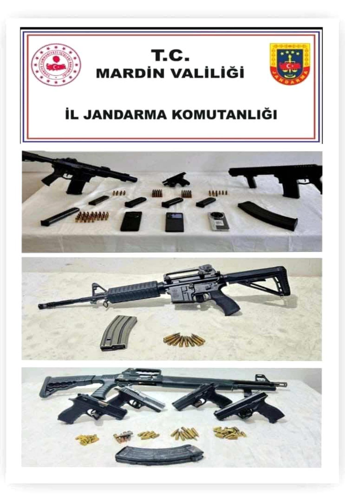 Mardin'de kaçak silah operasyonu: 2 tutuklama