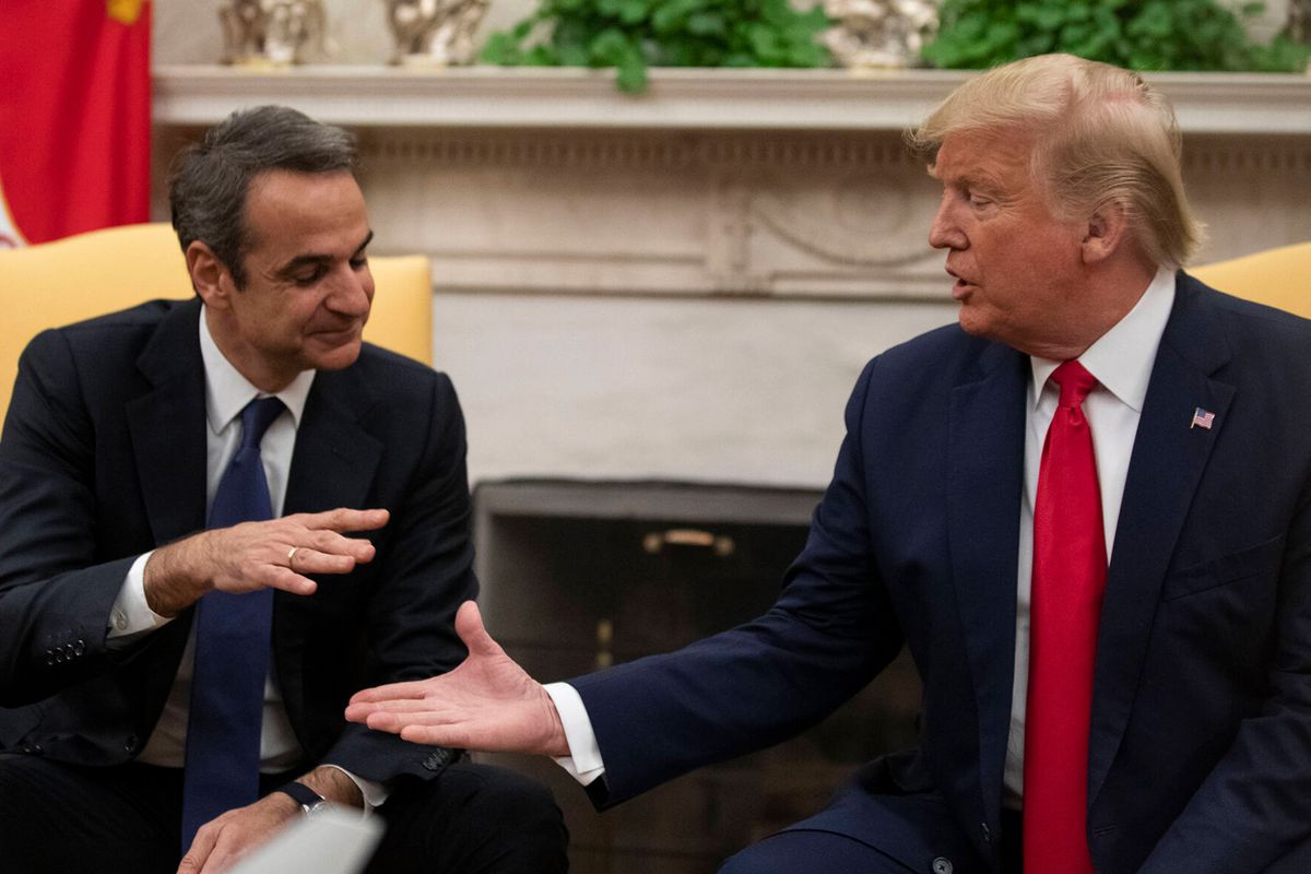 Miçotakis savaşta safını belli etti! Trump'ı çıldırtacak sözler