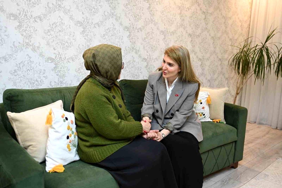 Milletvekili Ölmeztoprak'tan Nur öğretmene 'geçmiş olsun' ziyareti
