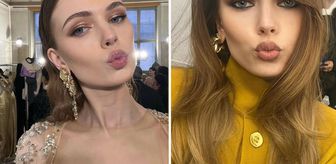 Milli yıldızımızın model sevgilisine beğeni yağıyor