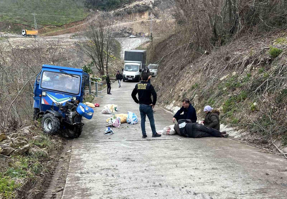 Ordu'da patpat kazası: 1'i ağır 2 yaralı