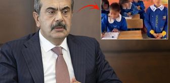 Tepki çeken bir görüntü daha! İzleyenler Bakan Tekin'i etiketledi: Gereğini yapın