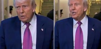 Trump gazetecinin çalıştığı kurumu küçümsedi: Git kendine gerçek bir iş bul