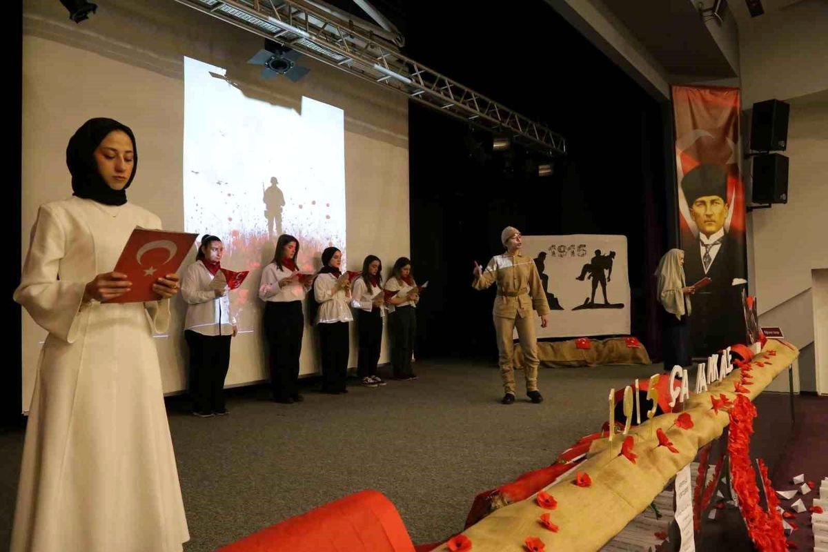 Avrasya Üniversitesi'nde Çanakkale ruhu yaşatıldı