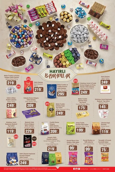 BİM BAYRAMA ÖZEL AKTÜEL ÜRÜNLERİ: 17-20 Mart BİM aktüel ürünler neler?
