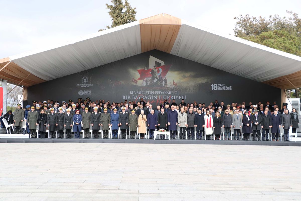 Çanakkale Deniz Zaferi'nin 111'inci yıl dönümü kutlanıyor (3)