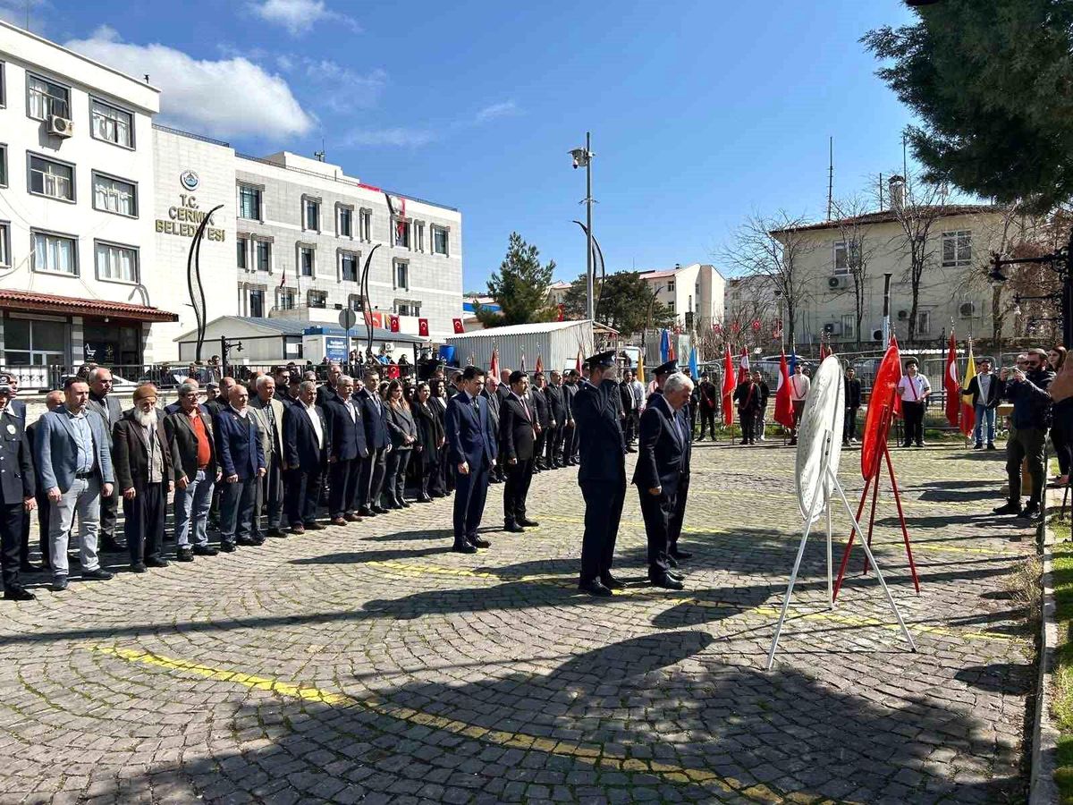 Çermik'te 18 Mart Çanakkale zaferi kutlandı