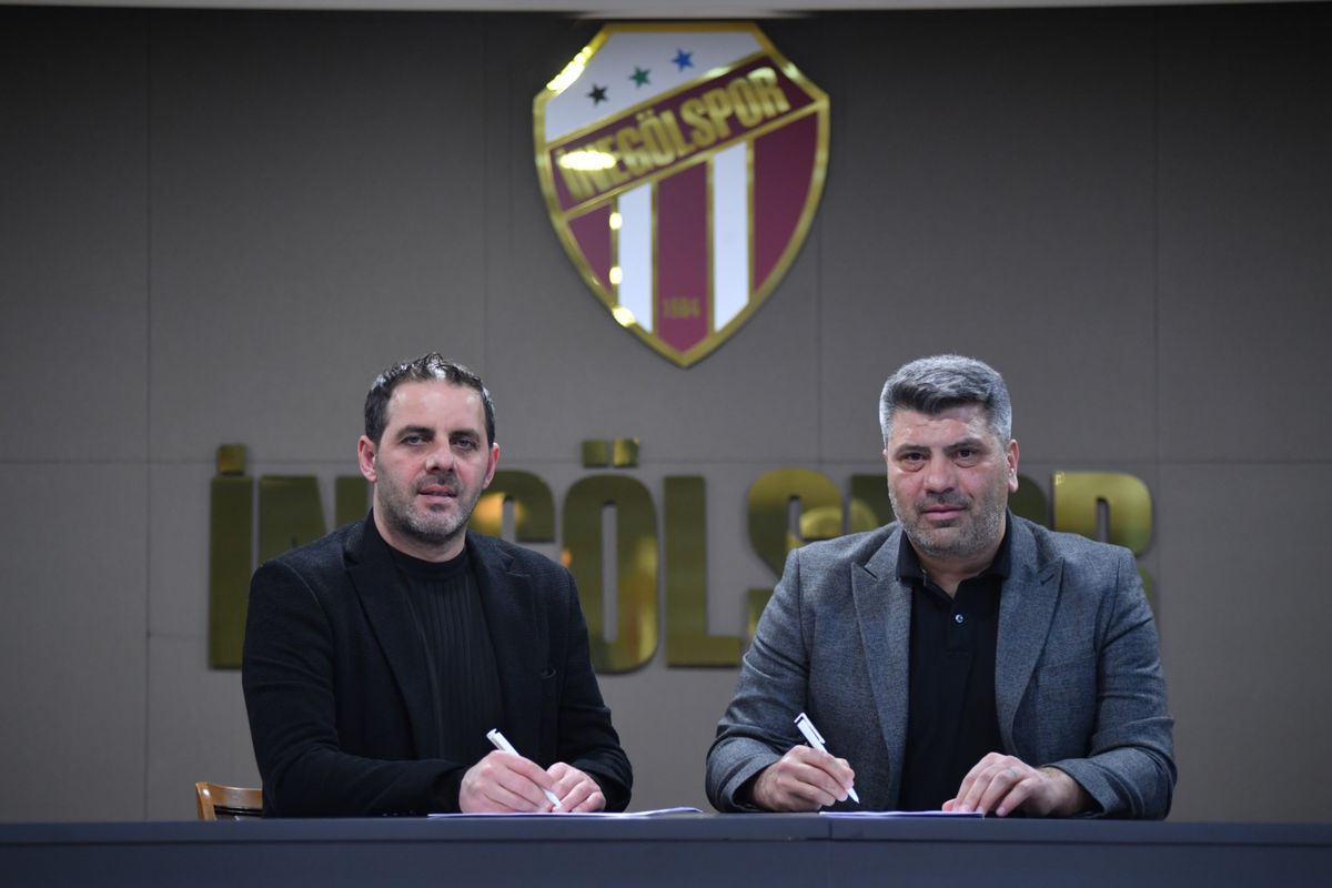 İnegölspor'da teknik direktörlüğe Koray Palaz getirildi
