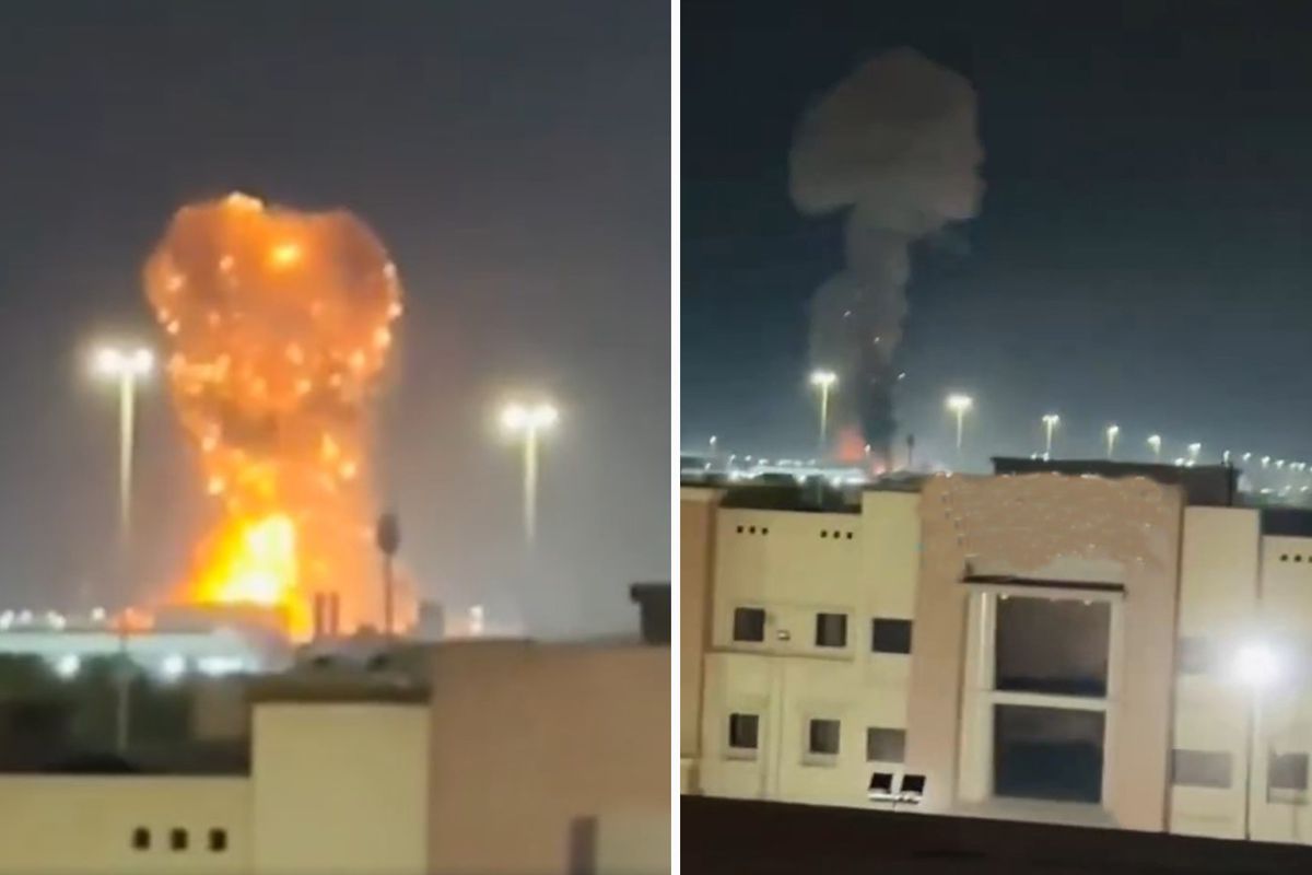 İran, Riyad'a hava saldırısı düzenledi